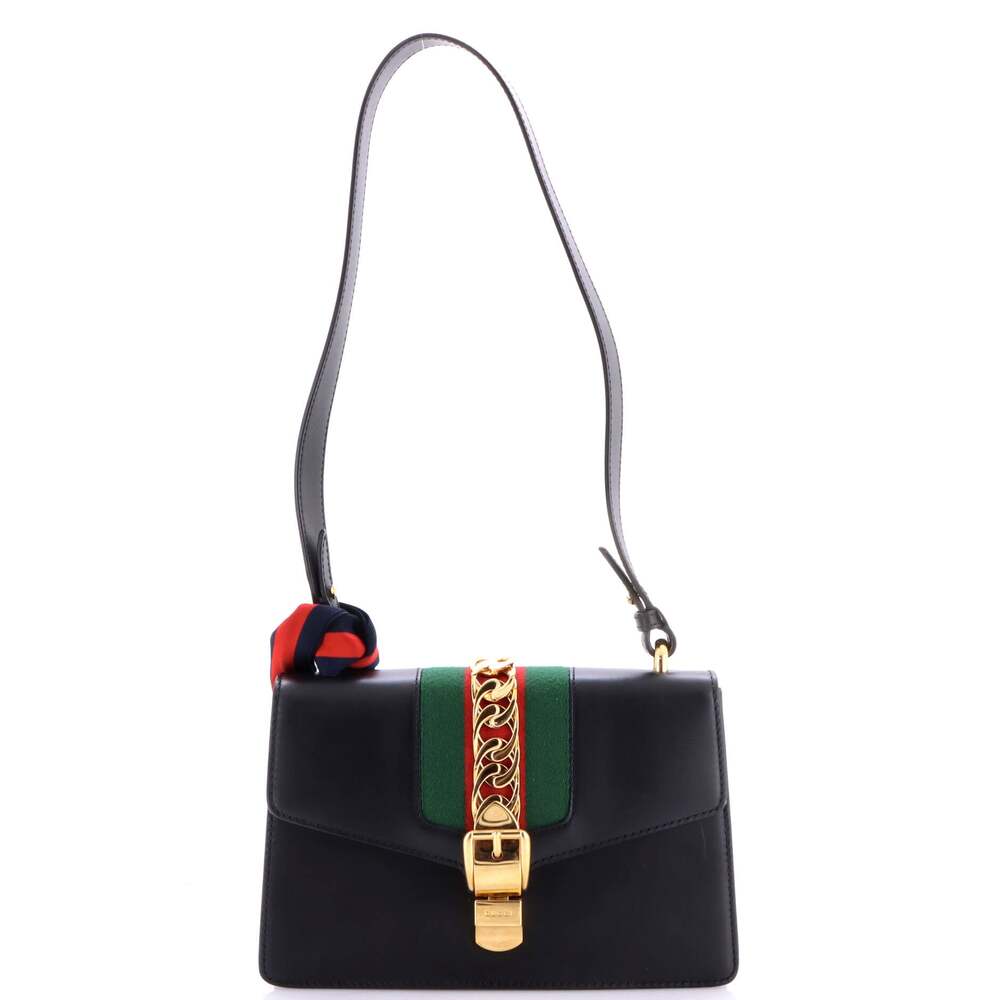Gucci Sylvie Shoulder Bag Leather Small #316812G10B